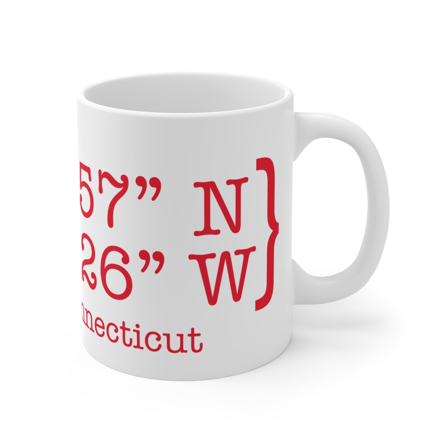Monroe Coordinates Mug 11oz