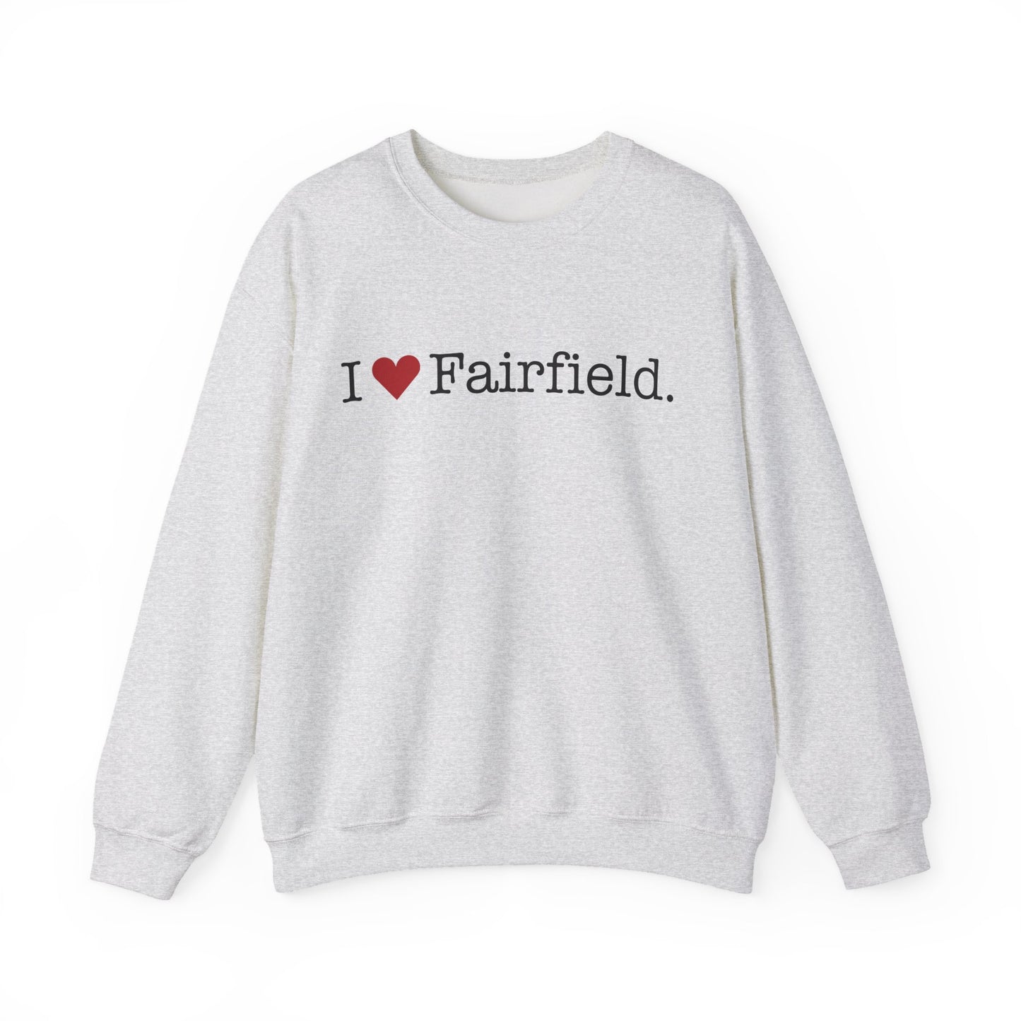 I Heart Fairfield. Unisex Heavy Blend™ Crewneck Sweatshirt