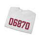 06870 - Greenwich Connecticut Zip Code Unisex Heavy Blend™ Crewneck Sweatshirt