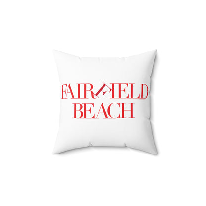 41 Tilt Fairfield Beach Spun Polyester Square Pillow