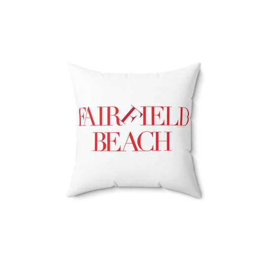 41 Tilt Fairfield Beach Spun Polyester Square Pillow