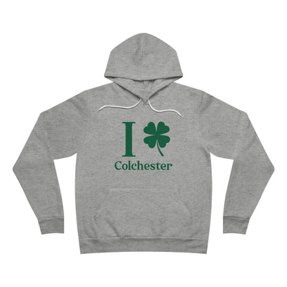 I Clover Colchester Unisex Sponge Fleece Pullover Hoodie