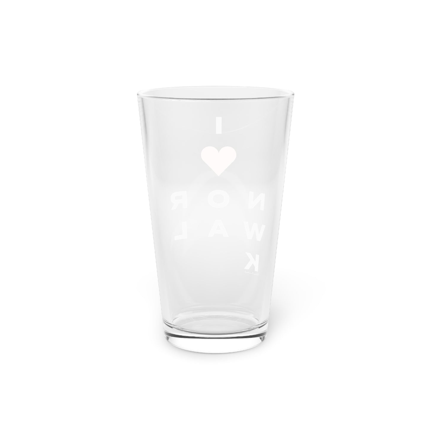 Norwalk Vision  Pint Glass, 16oz