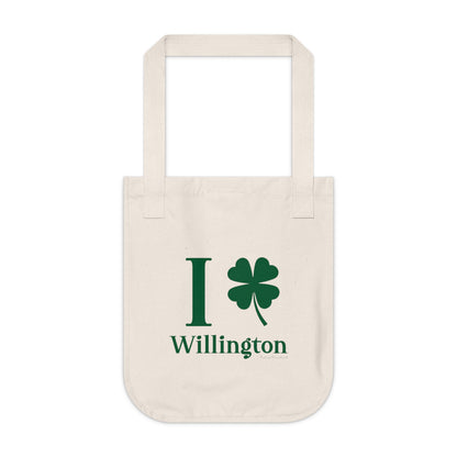 I Clover Willington Organic Canvas Tote Bag