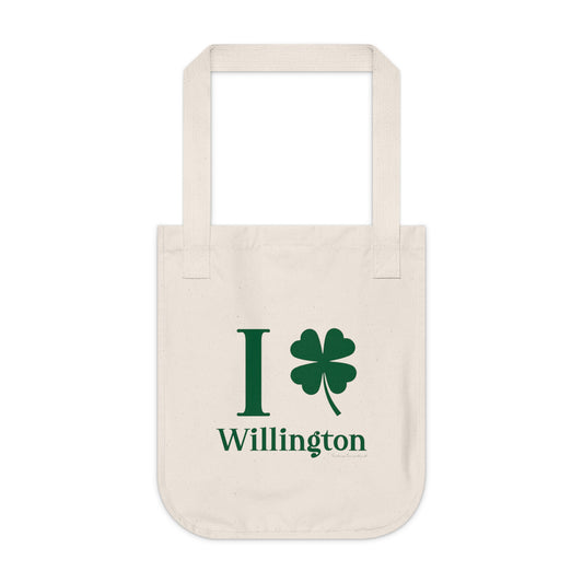 I Clover Willington Organic Canvas Tote Bag