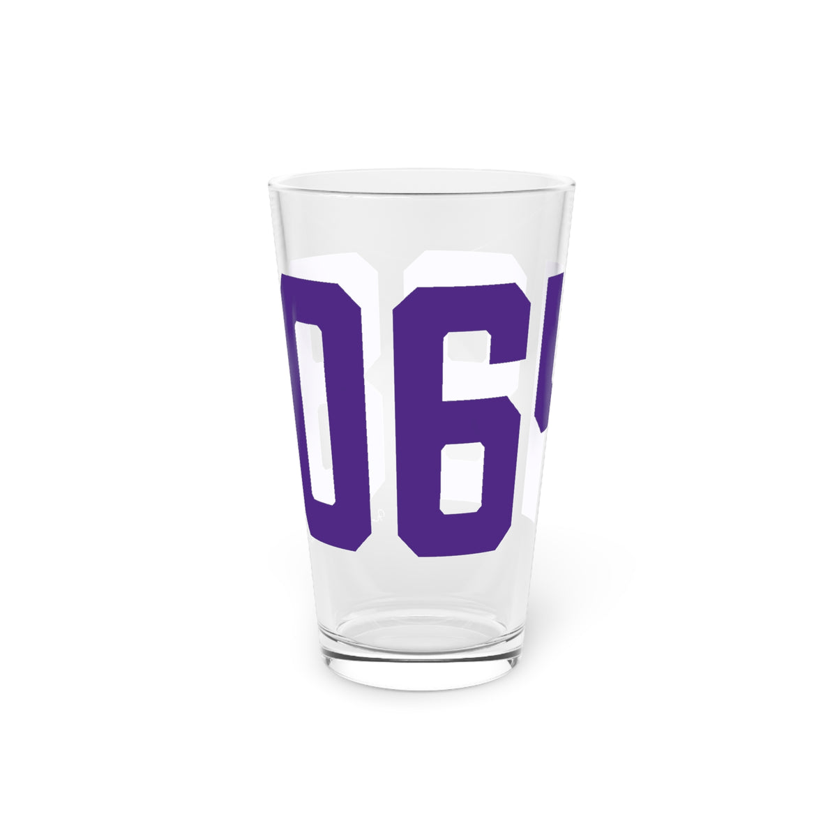 06498 Westbrook Connecticut Zip Code  Pint Glass, 16oz