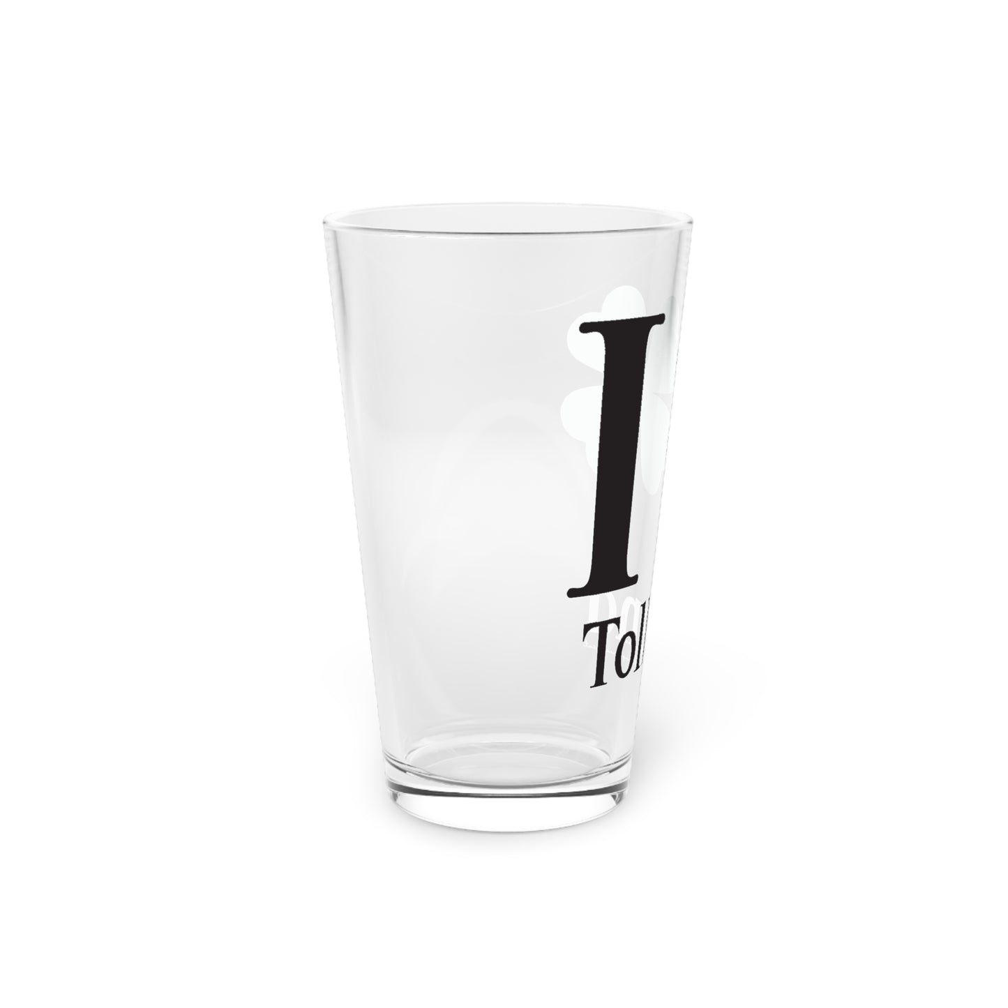 I Clover Tolland Pint Glass, 16oz