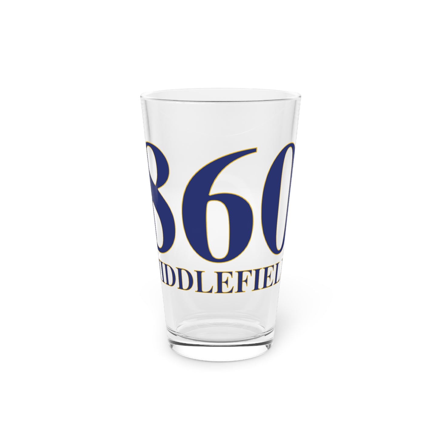 860 Middlefield Pint Glass, 16oz