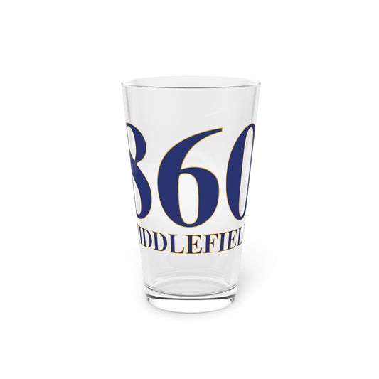 860 Middlefield Pint Glass, 16oz