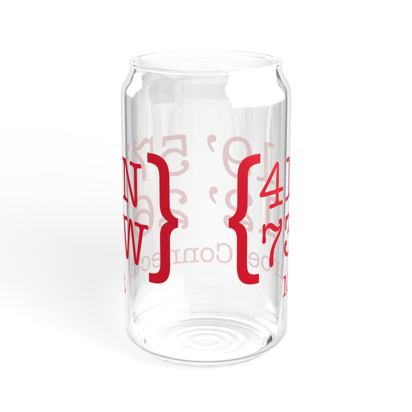 Monroe Coordinates Sipper Glass, 16oz