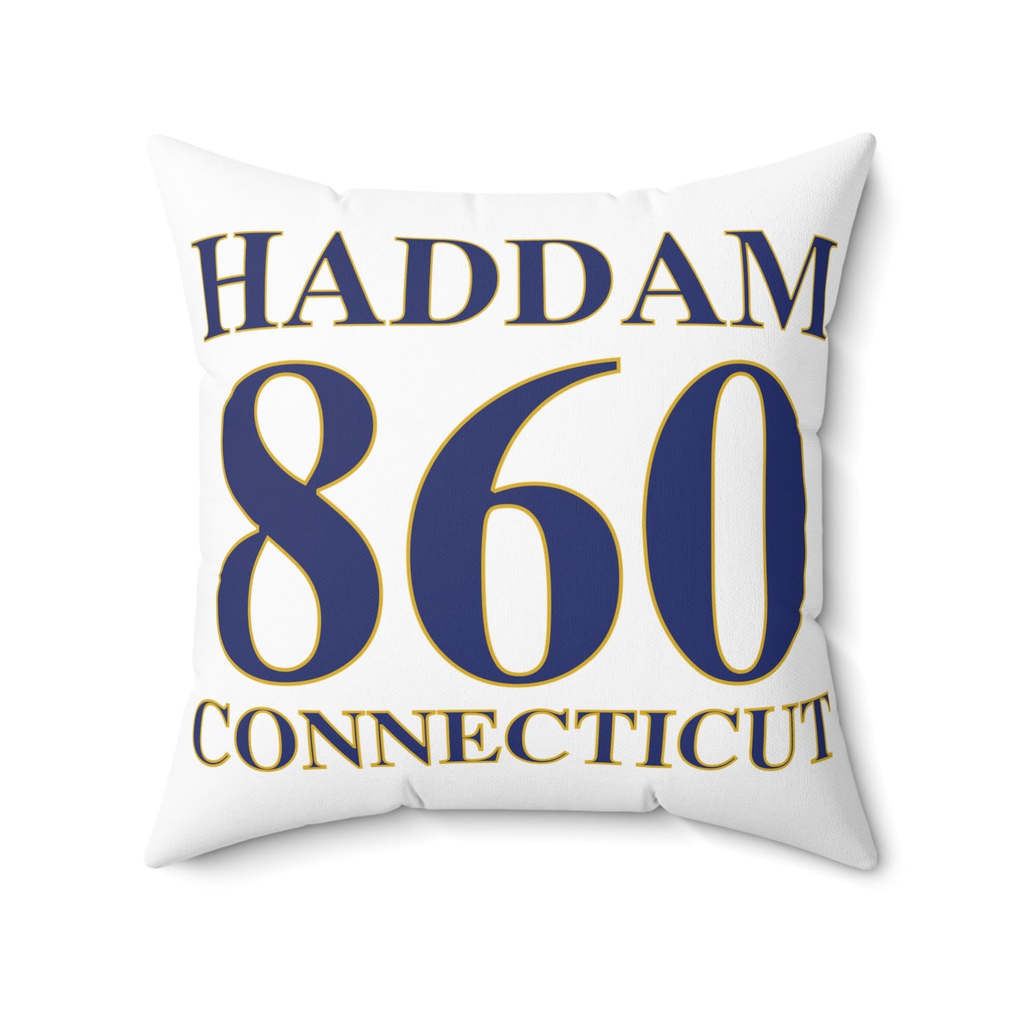 Haddam 860 Connecticut Spun Polyester Square Pillow