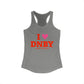 I Heart DNBY Women's Ideal Racerback Tank Top