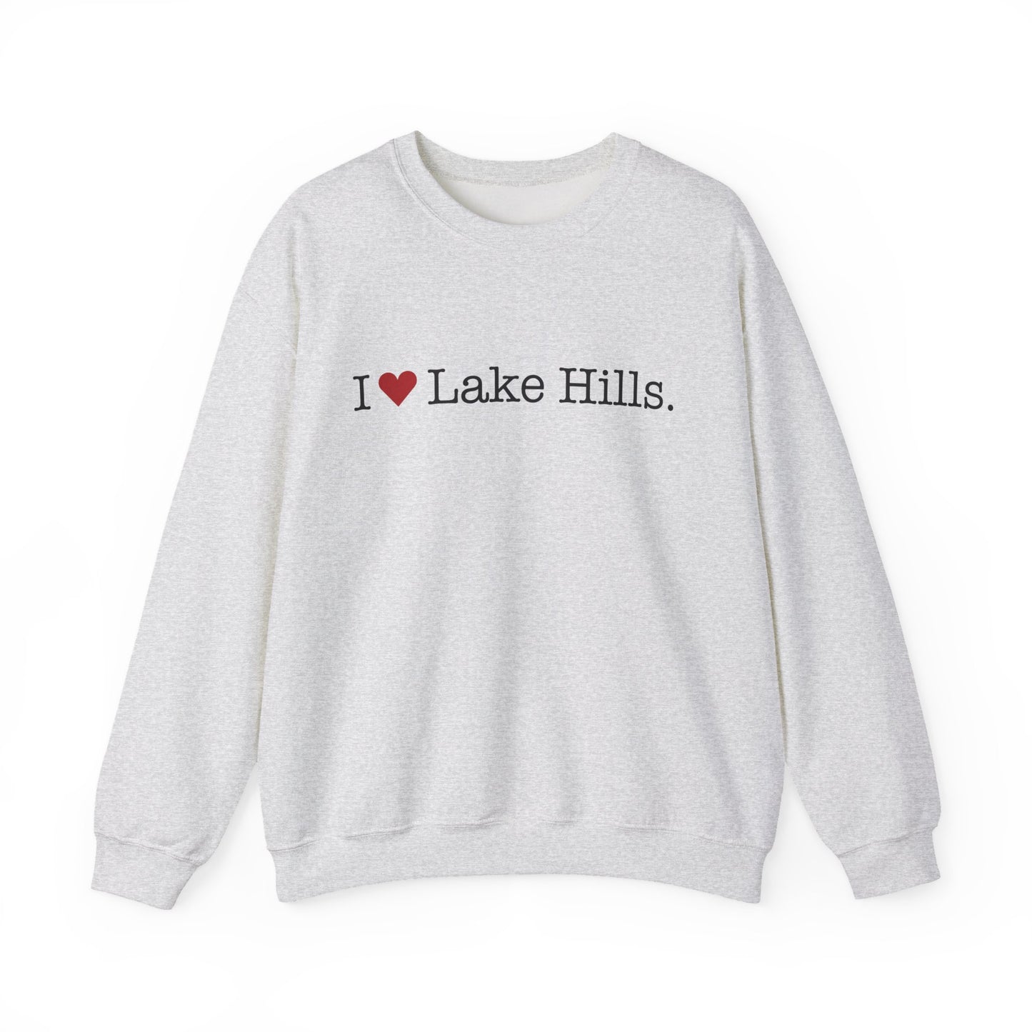 I Heart Lake Hills. Unisex Heavy Blend™ Crewneck Sweatshirt