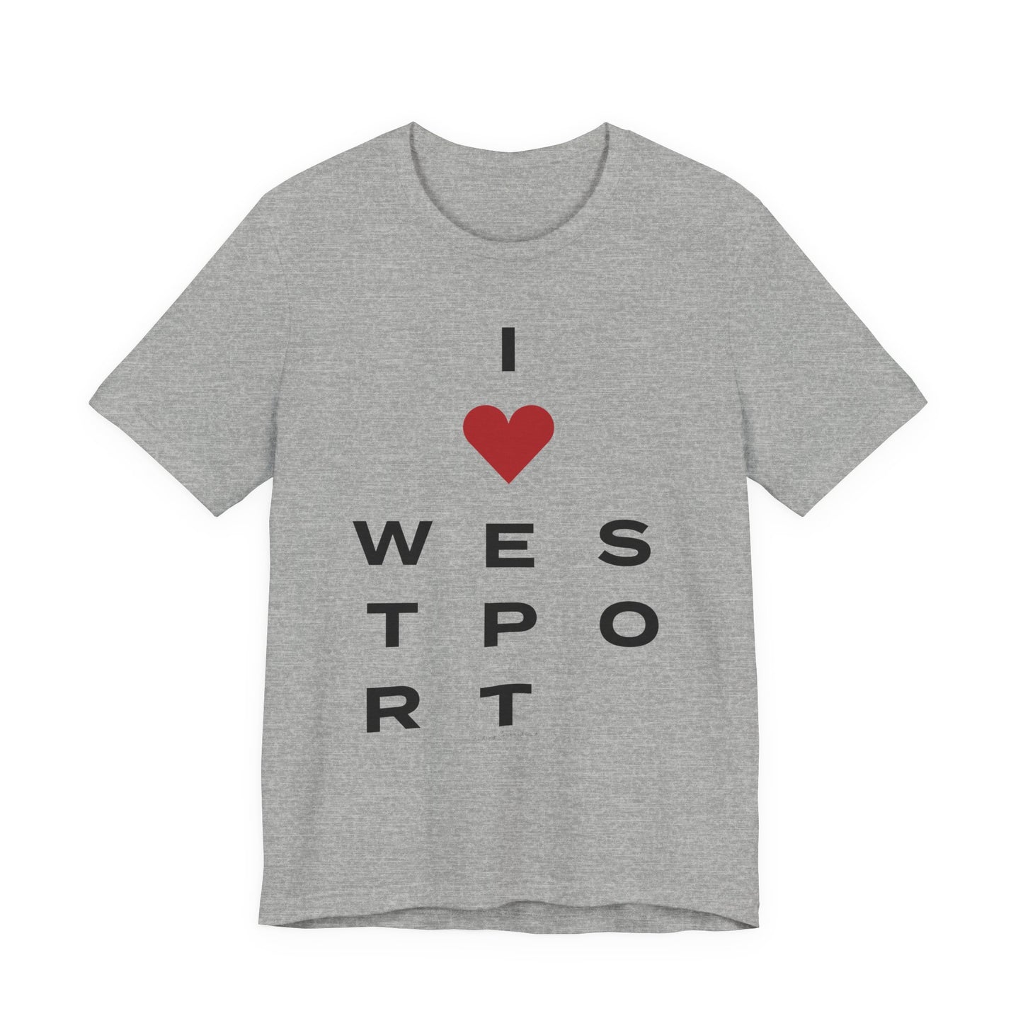 Westport Vision Unisex Jersey Short Sleeve T-Shirt