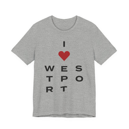 Westport Vision Unisex Jersey Short Sleeve T-Shirt