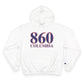 860 Columbia Red White & Blue Champion Hoodie