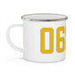 06896 Redding Connecticut Zip Code Mug 15ozEnamel Camping Mug