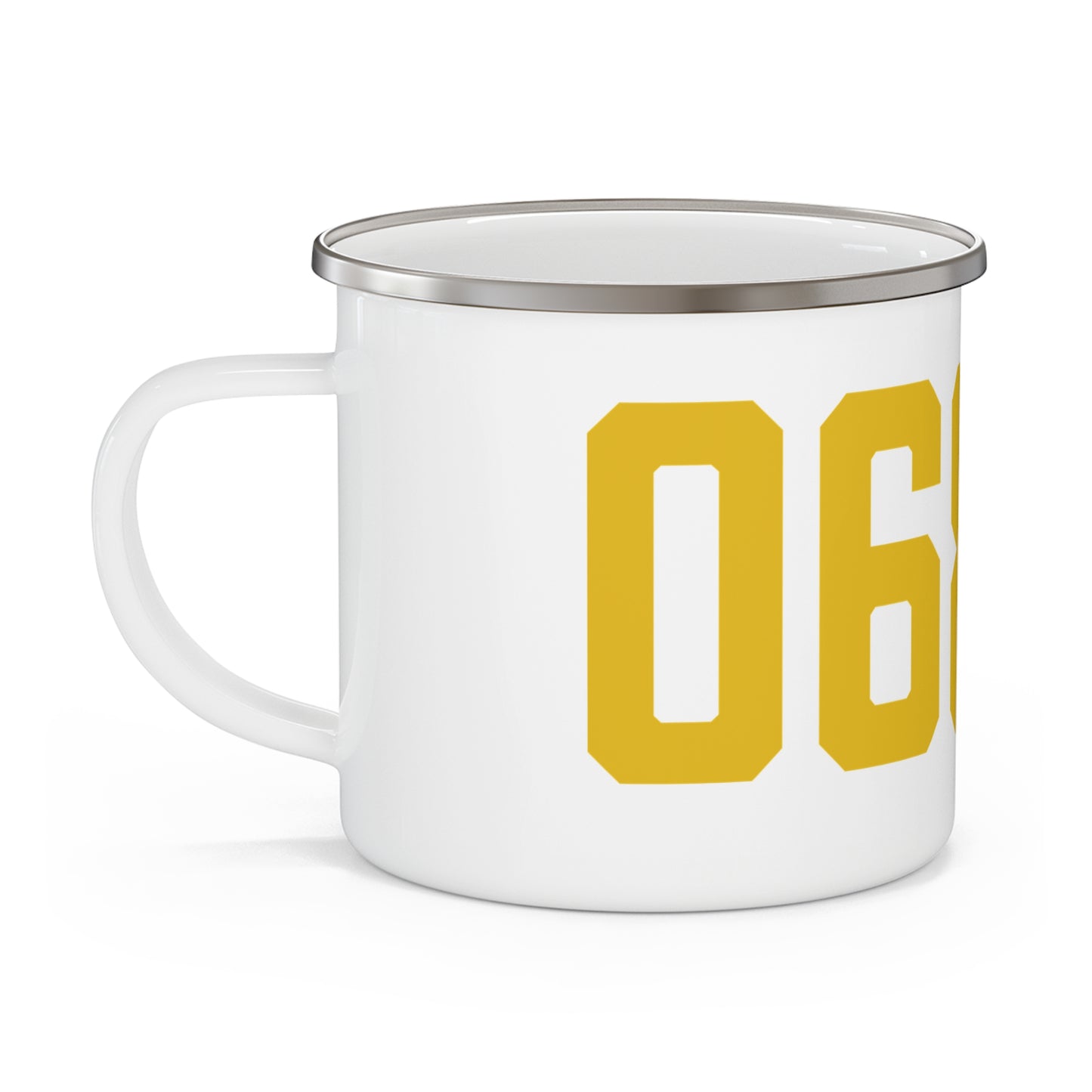06896 Redding Connecticut Zip Code Mug 15ozEnamel Camping Mug