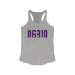 06910 Stamford Connecticut Zip Code Women's Ideal Racerback Tank Top