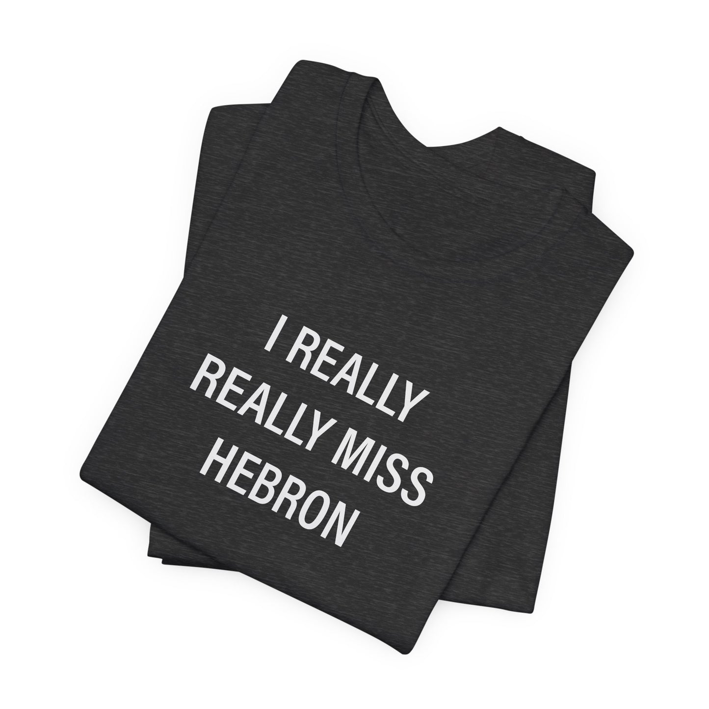 I Really Really Miss Hebron Unisex Jersey Short Sleeve T-Shirt