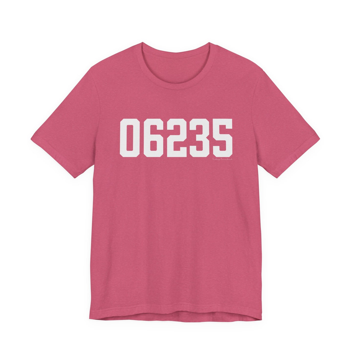06235 Chaplin CT Zip Code Unisex Jersey Short Sleeve T-Shirt