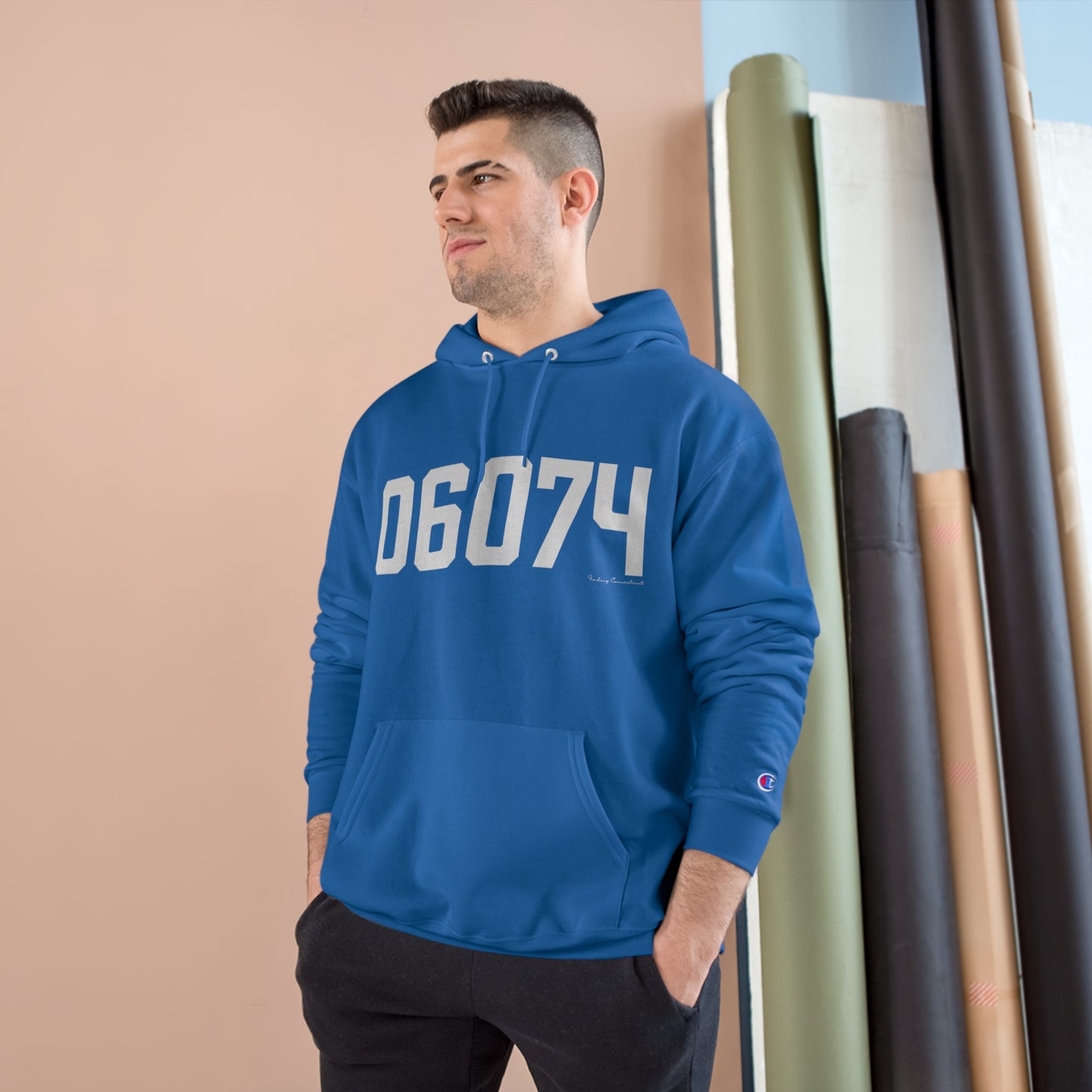 06074 - South Windsor CT Zip Code  Champion Hoodie