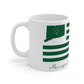 Mansfield Connecticut St. Patrick’s Day Flag Mug 11oz
