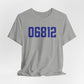 06812 New Fairfield Connecticut Zip Code Unisex Jersey Short Sleeve T-Shirt