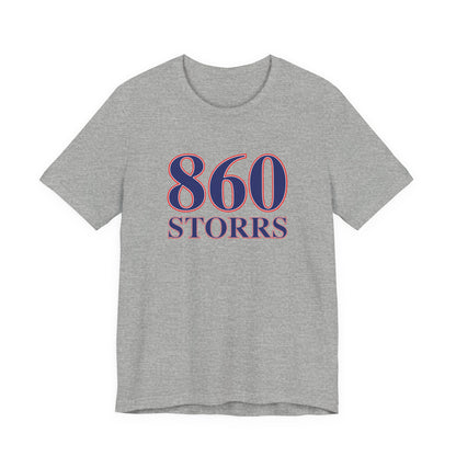860 Storrs Red, White & Blue Unisex Jersey Short Sleeve T-Shirts