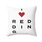 Redding Vision Spun Polyester Square Pillow