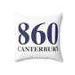 860 Canterbury Spun Polyester Square Pillow