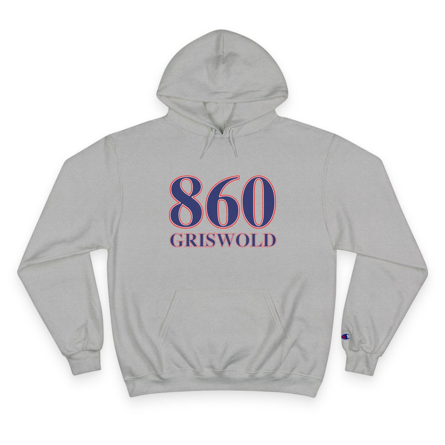 860 Griswold Red White & Blue Champion Hoodie