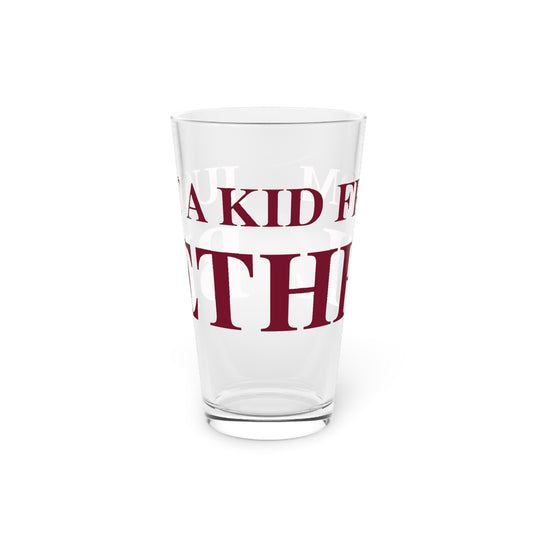 Just a kid from Bethel Pint Glass, 16oz