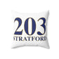 203 Stratford Spun Polyester Square Pillow
