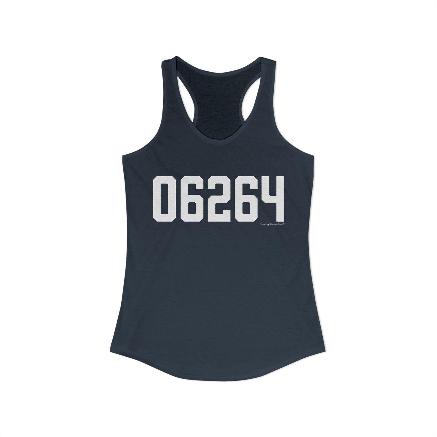 06264 Scotland CT Zip Code Women's Ideal Racerback Tank Top