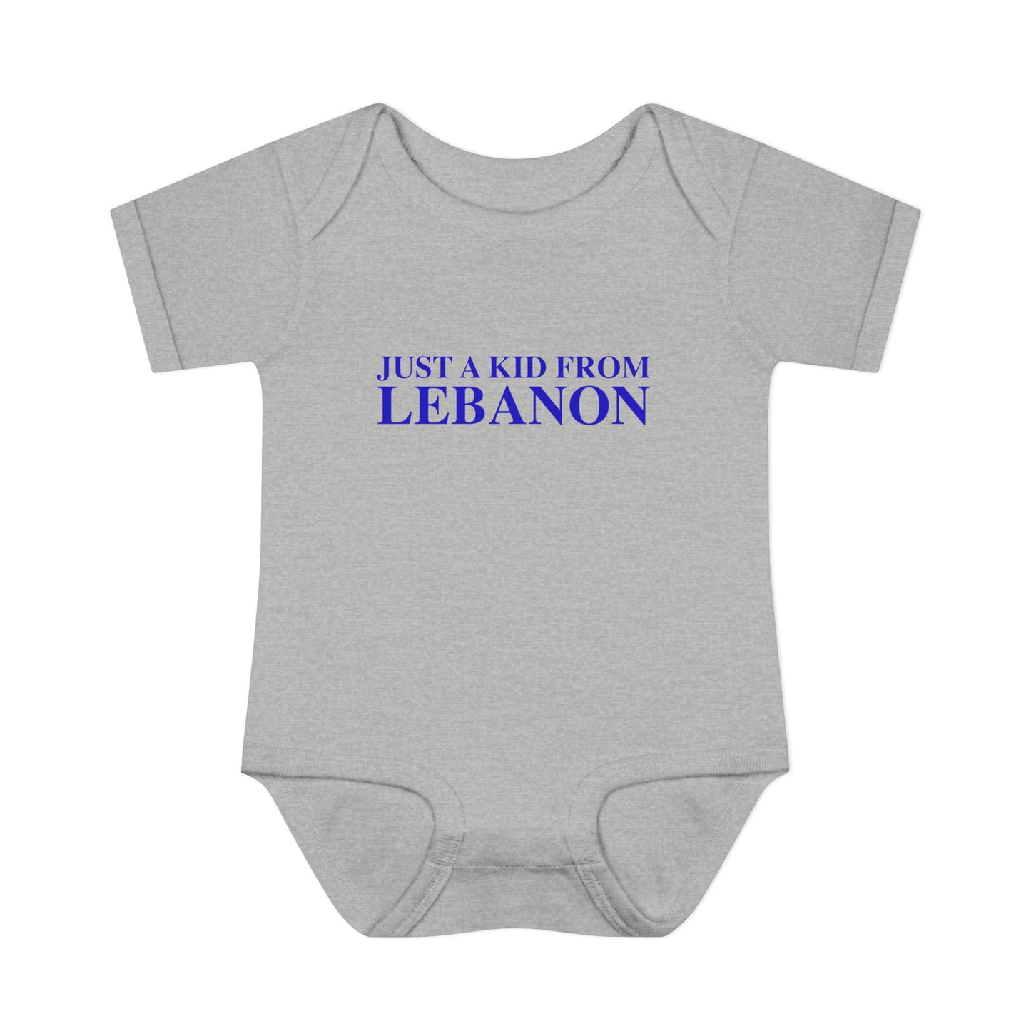 Just a kid from Lebanon Infant Baby Rib Bodysuit