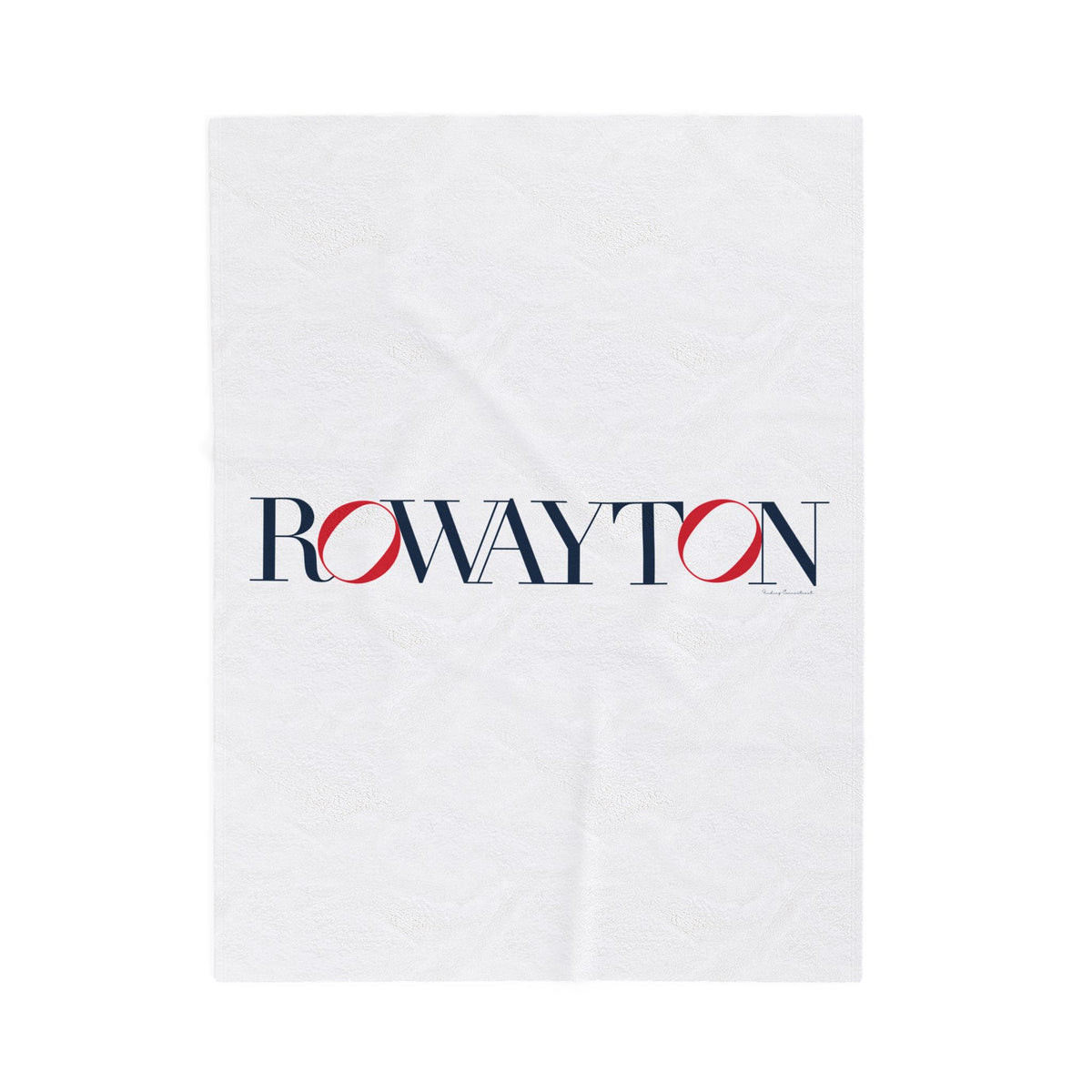 41 Tilt Rowayton Velveteen Plush Blanket