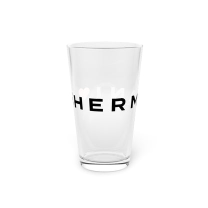 Sherman Vision Pint Glass, 16oz