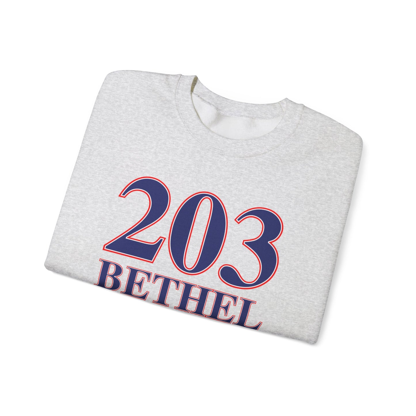 203 Bethel Red White & Blue Unisex Heavy Blend™ Crewneck Sweatshirt