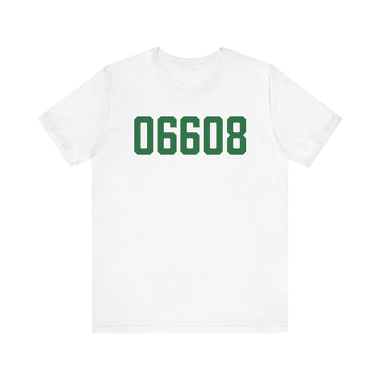 06608 Bridgeport Connecticut Zip Code Unisex Jersey Short Sleeve T-Shirt