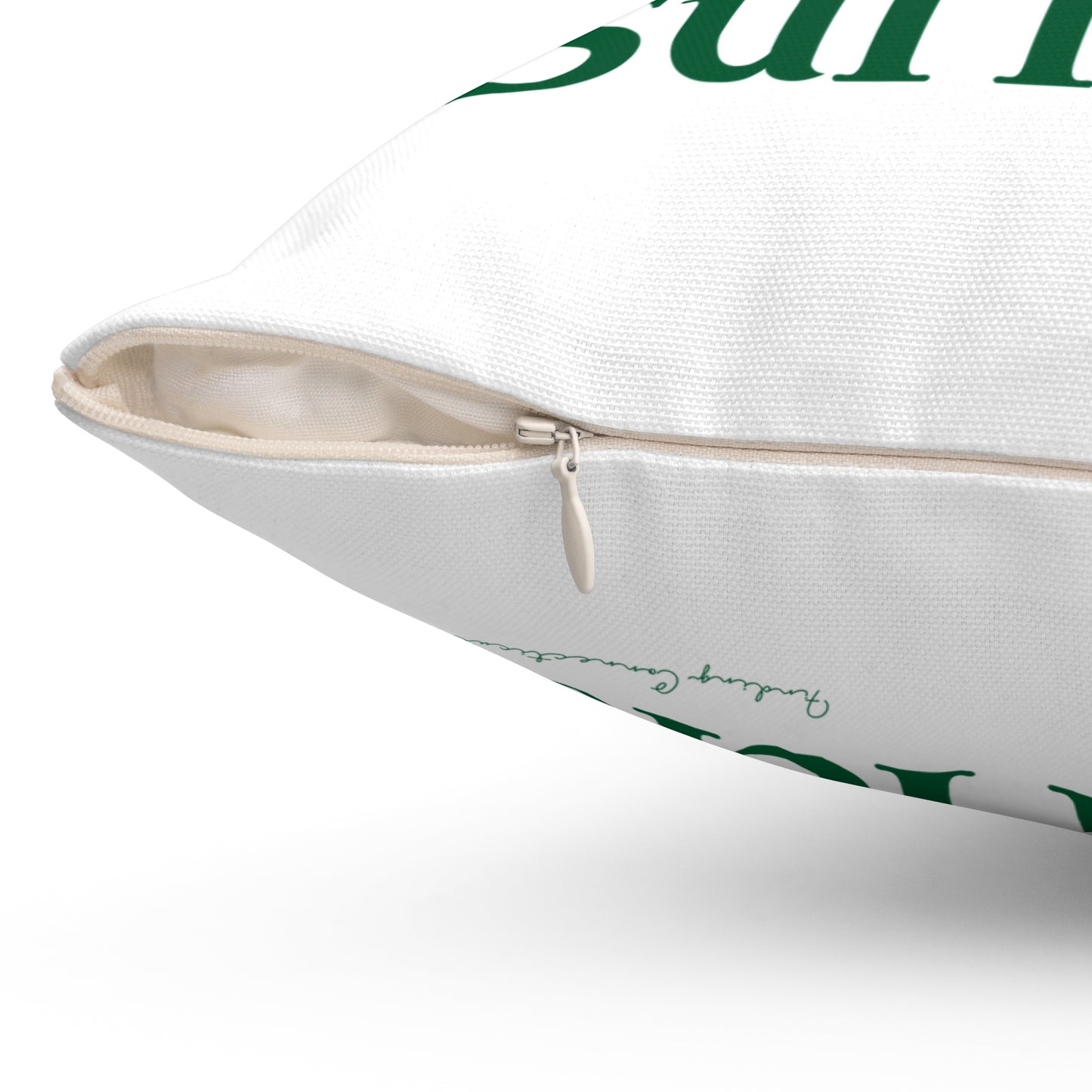 I Clover Suffield Spun Polyester Square Pillow