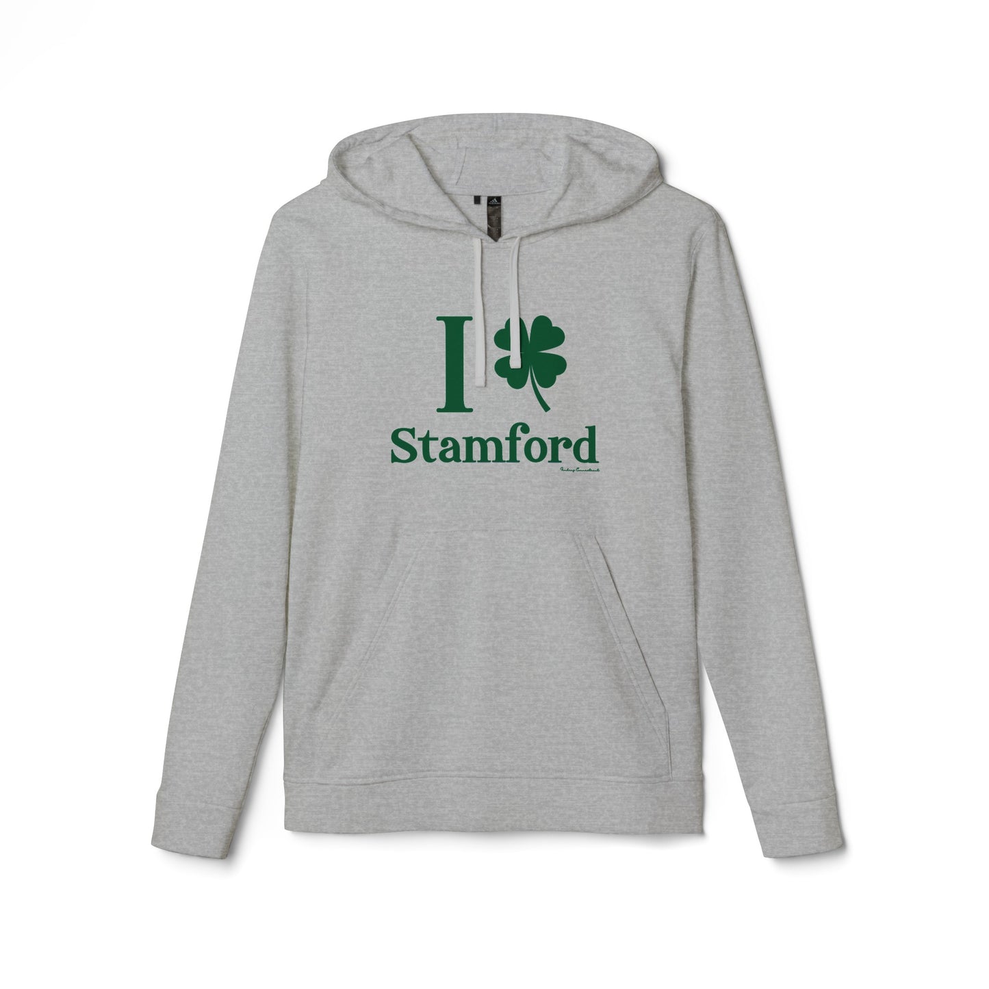 I Clover Stamford (Green) adidas® Unisex Fleece Hoodie