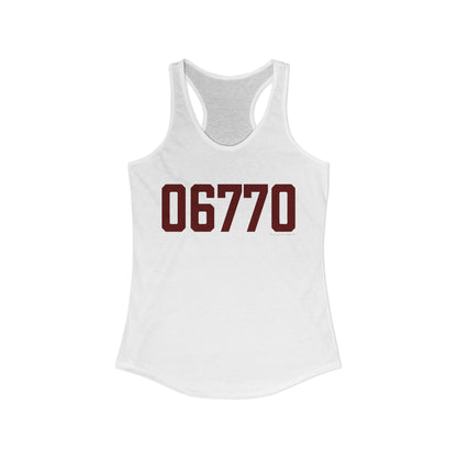06770 Naugatuck Connecticut Zip Code Women's Ideal Racerback Tank Top