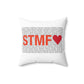 Stamford Love Spun Polyester Square Pillow