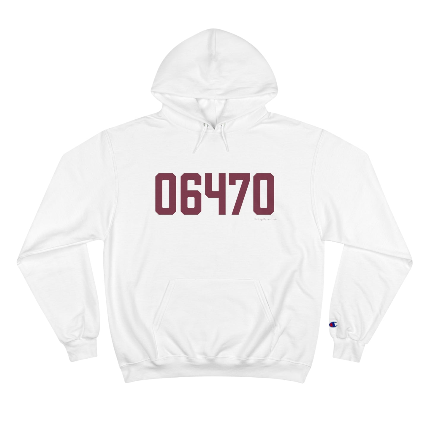 06470 - Newtown CT Zip Code Champion Hoodie