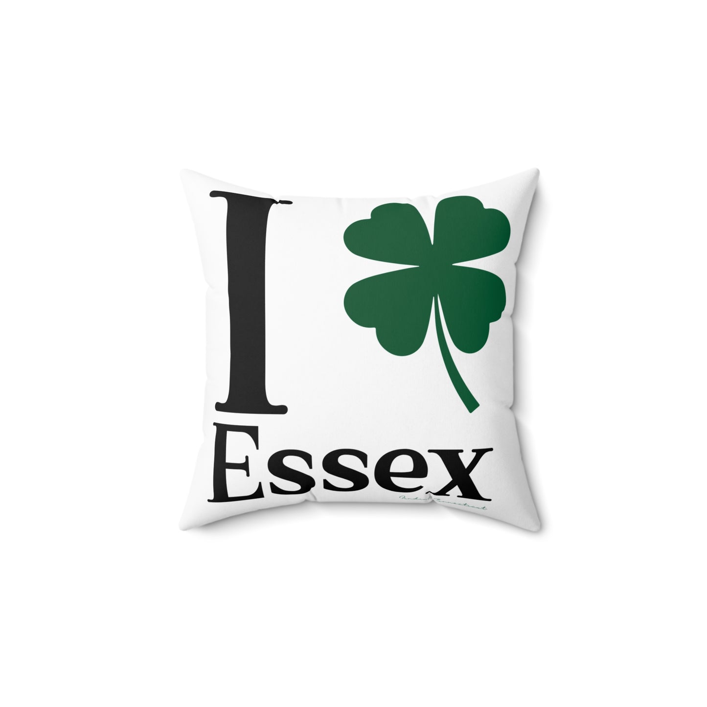 I Clover Essex Spun Polyester Square Pillow