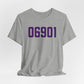 06901 Stamford Connecticut Zip Code Unisex Jersey Short Sleeve T-Shirt