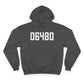 06480 Portland CT Zip Code Champion Hoodie
