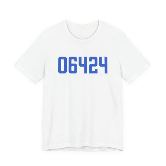 06464 East Hampton Connecticut Zip Code Unisex Jersey Short Sleeve T-Shirt