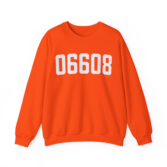 06608 Bridgeport CT Zip Code Unisex Heavy Blend™ Crewneck Sweatshirt
